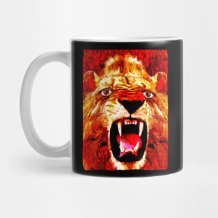 Lion very dangerous Mug